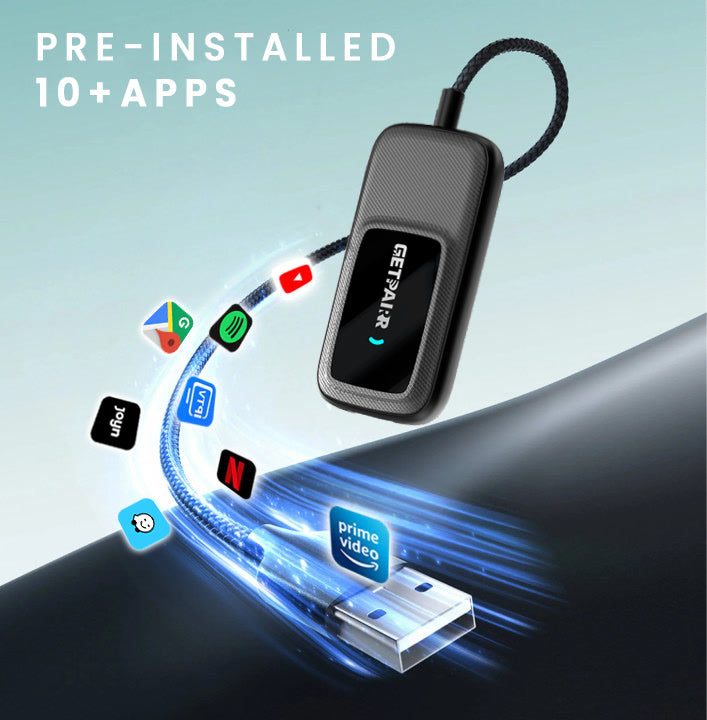 GetPairr Go 2026 · The Ultimate All-in-1 Wireless Car Adapter with App Hub