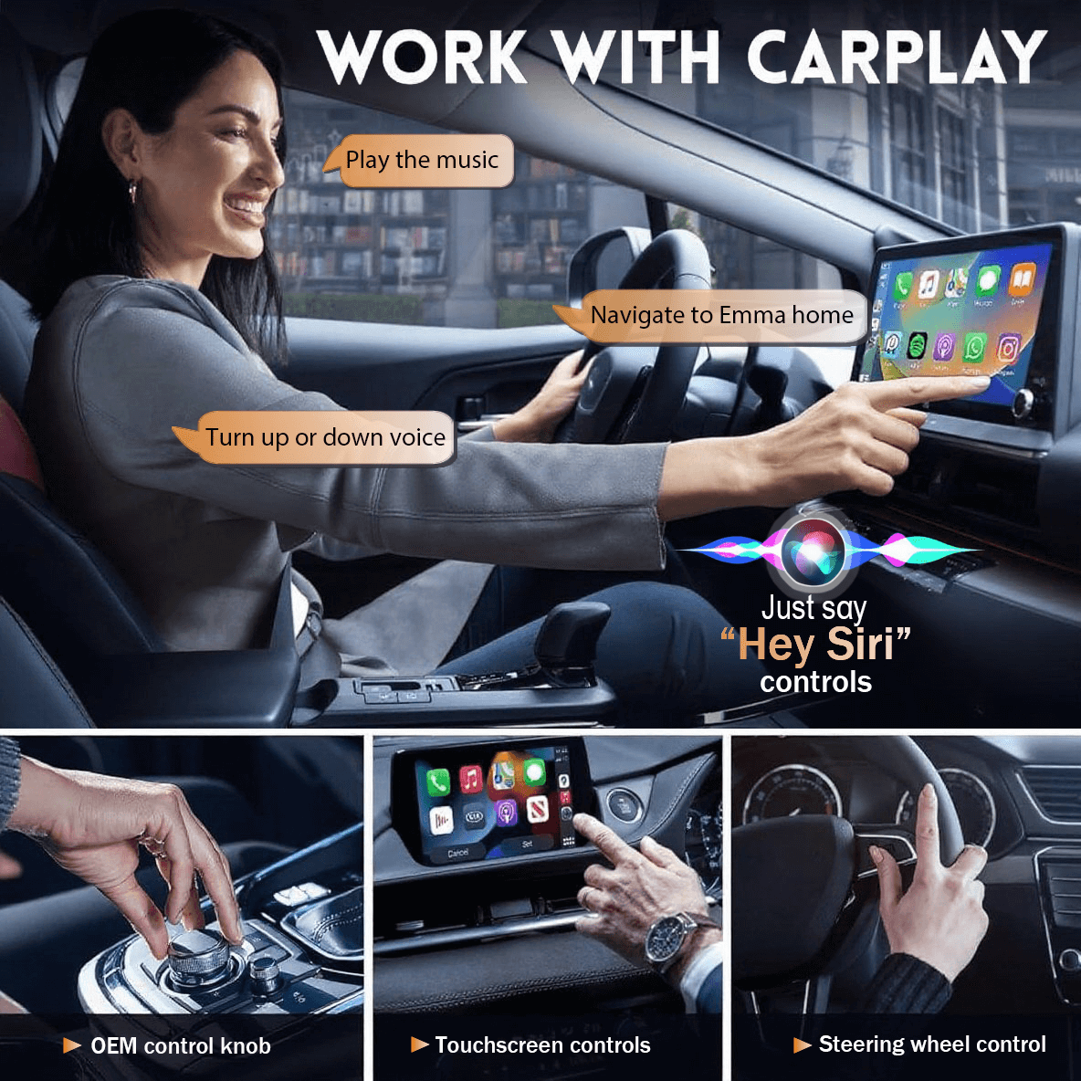 (Flash Deals) GetPairr® Mini CarPlay/Android Auto wireless adpater