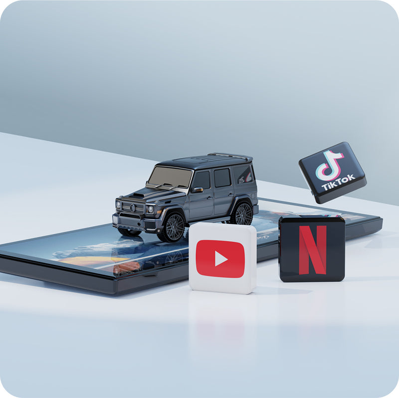 <h4>New Entertainment Hub<br/>Innovate your old car</h4>