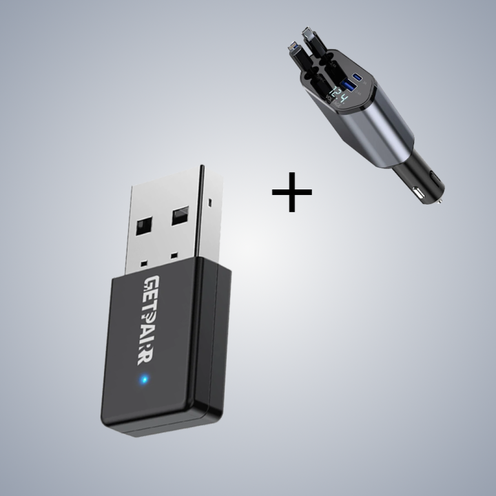 ✨2025 The Tiniest Adapter-GetPairr™ Ultra Mini 3.0 wireless CarPlay Android Auto