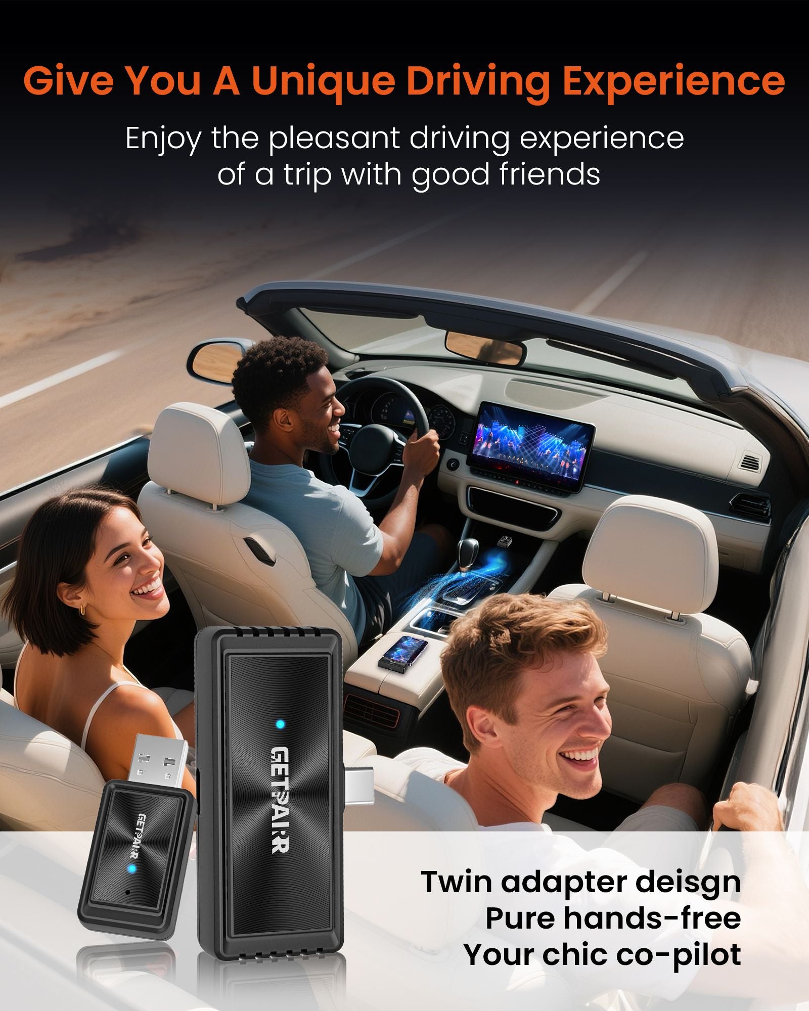 2025 New Launch · World’s First Wireless Touch Mirroring Cast