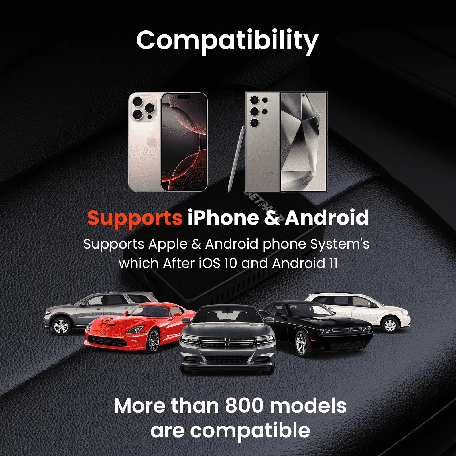 (Flash Deals) GetPairr® Mini CarPlay/Android Auto wireless adpater