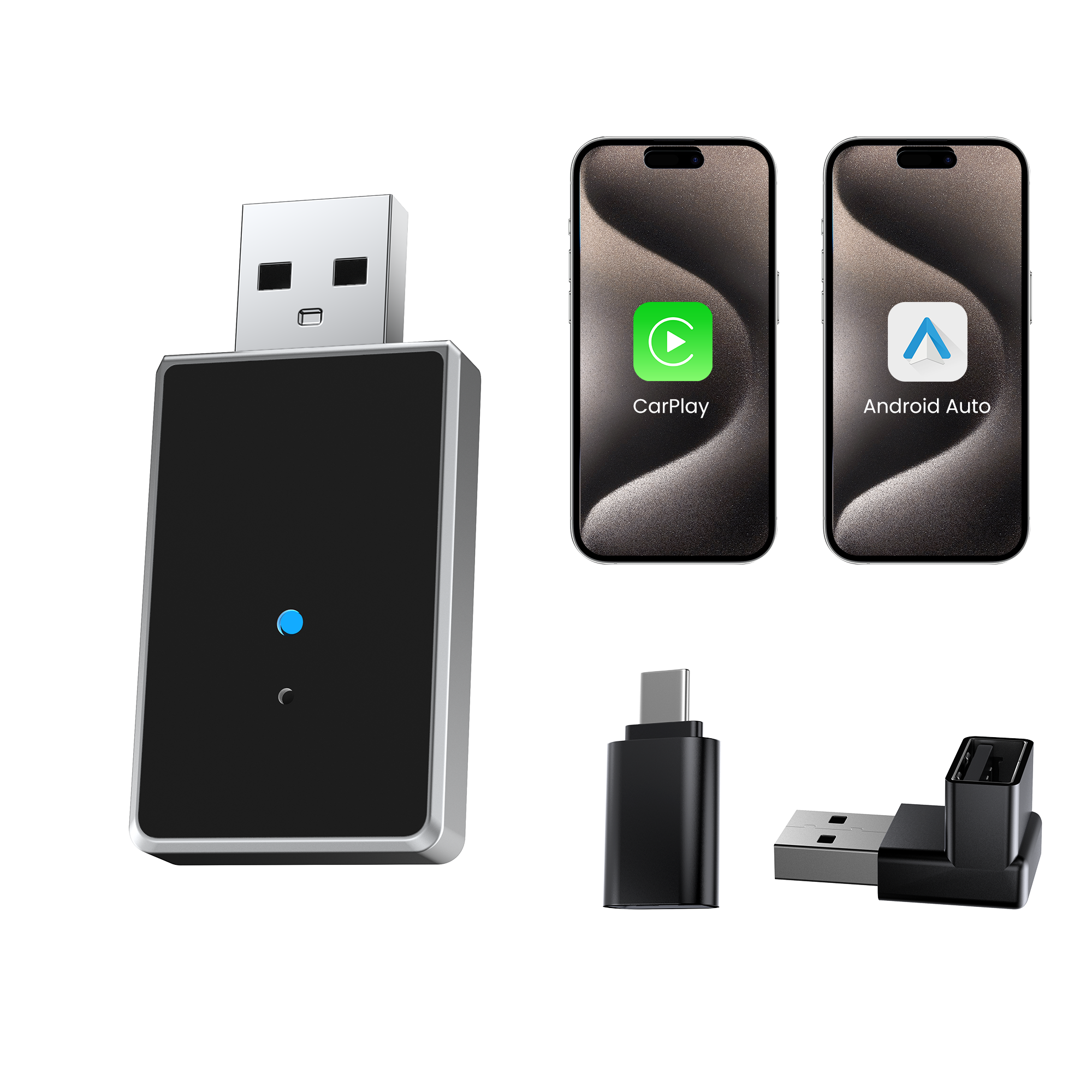 (Flash Deals) GetPairr® Mini CarPlay/Android Auto wireless adpater