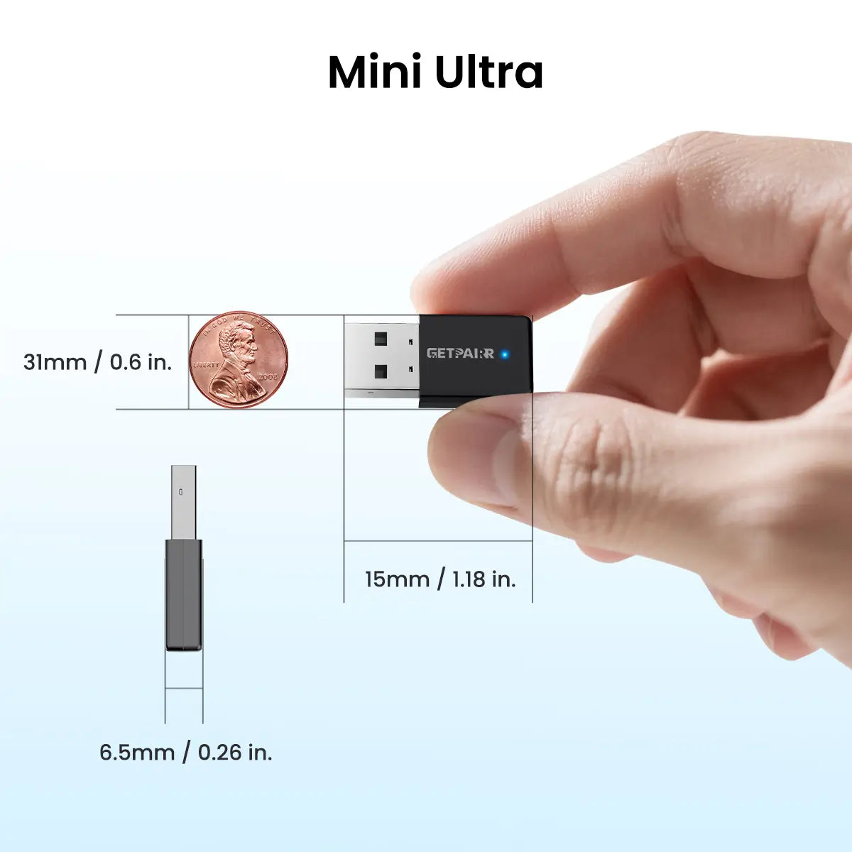 ✨2025 The Tiniest Adapter-GetPairr™ Ultra Mini 3.0 wireless CarPlay Android Auto