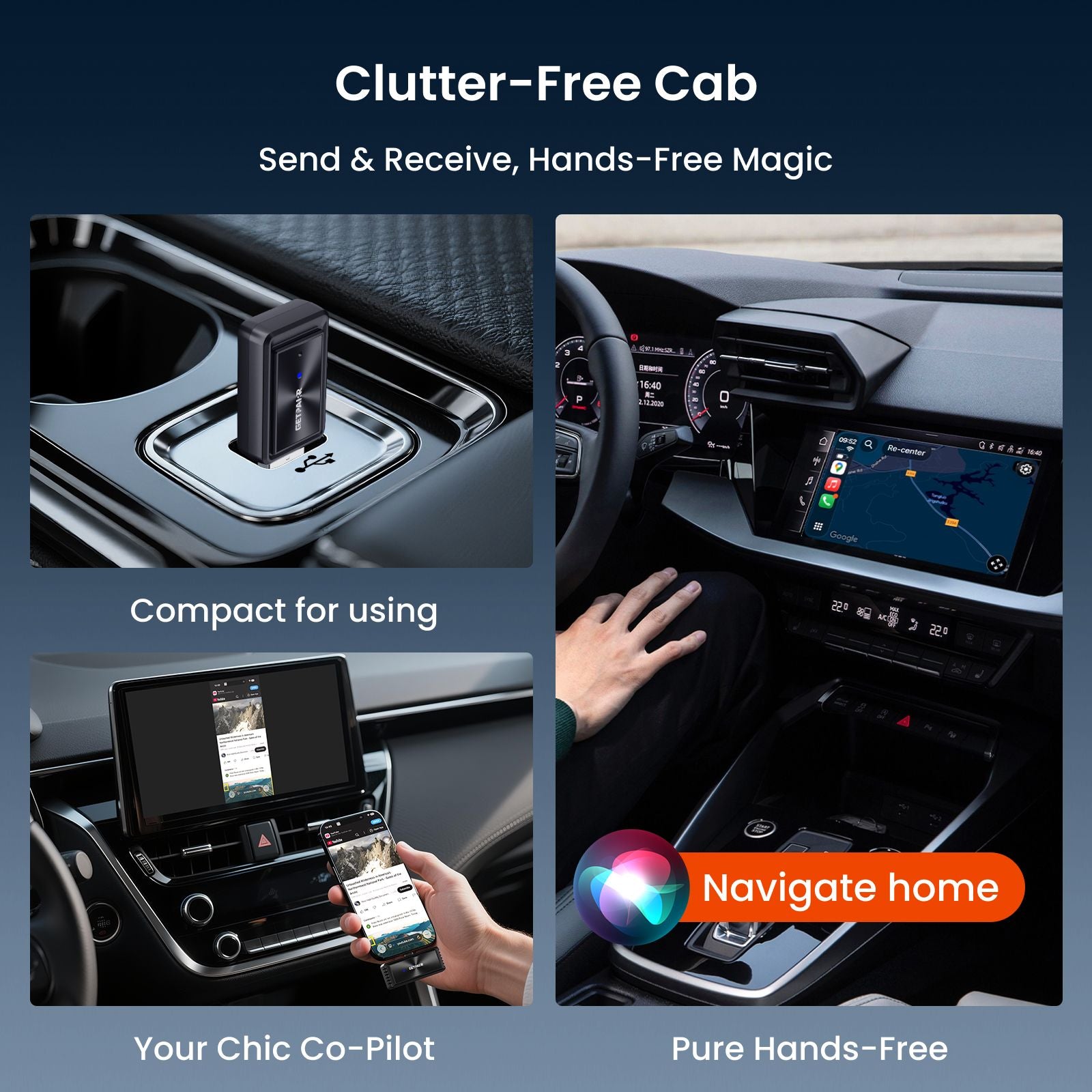 2025 New Launch · World’s First Wireless Touch Mirroring Cast