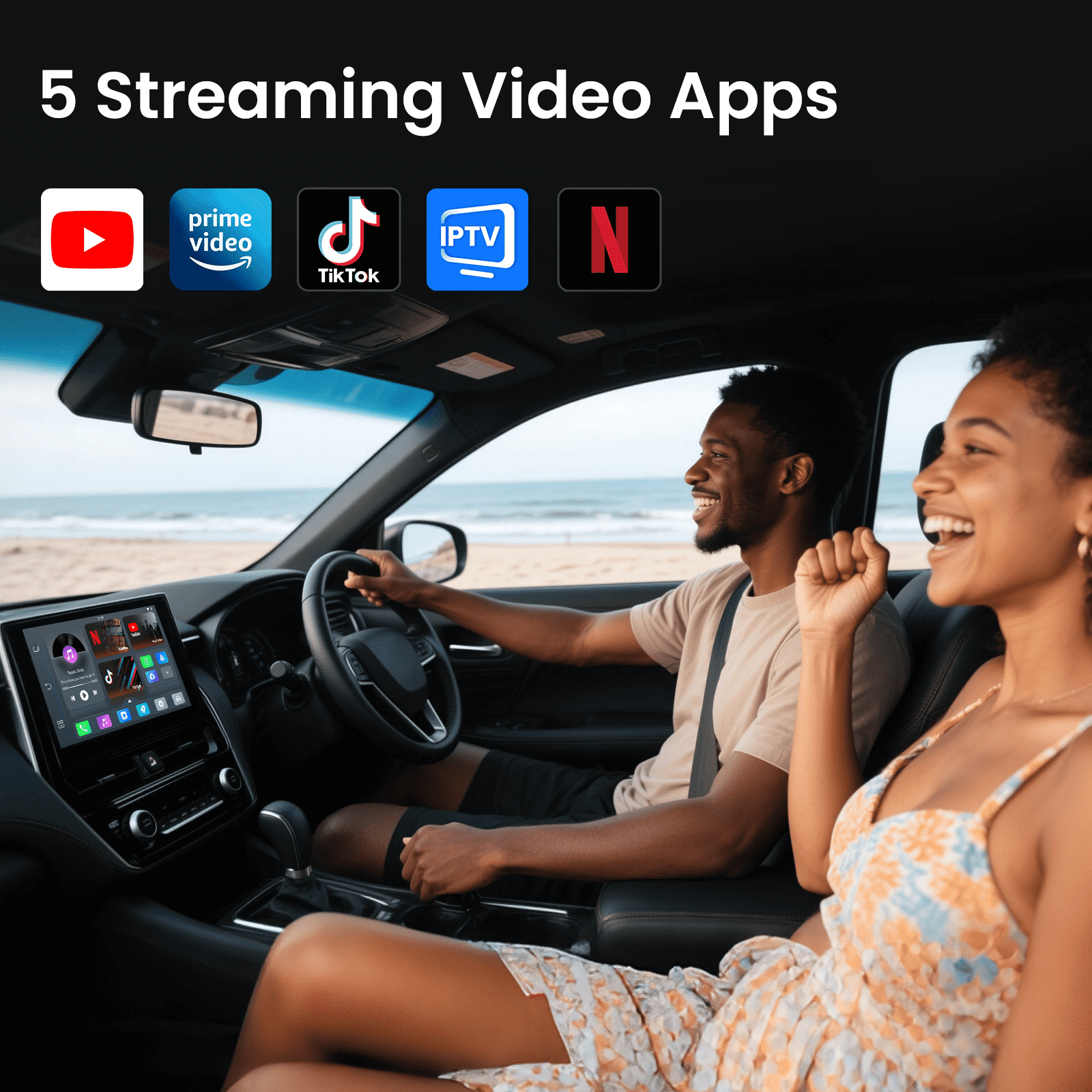 (🎁Limited time promotion Clearance 53% Off Sale)2025 NEW Upgrade Pairr Max Pro-Netflix YouTube lPTV Wireless CarPlay/ Android Auto Car Box