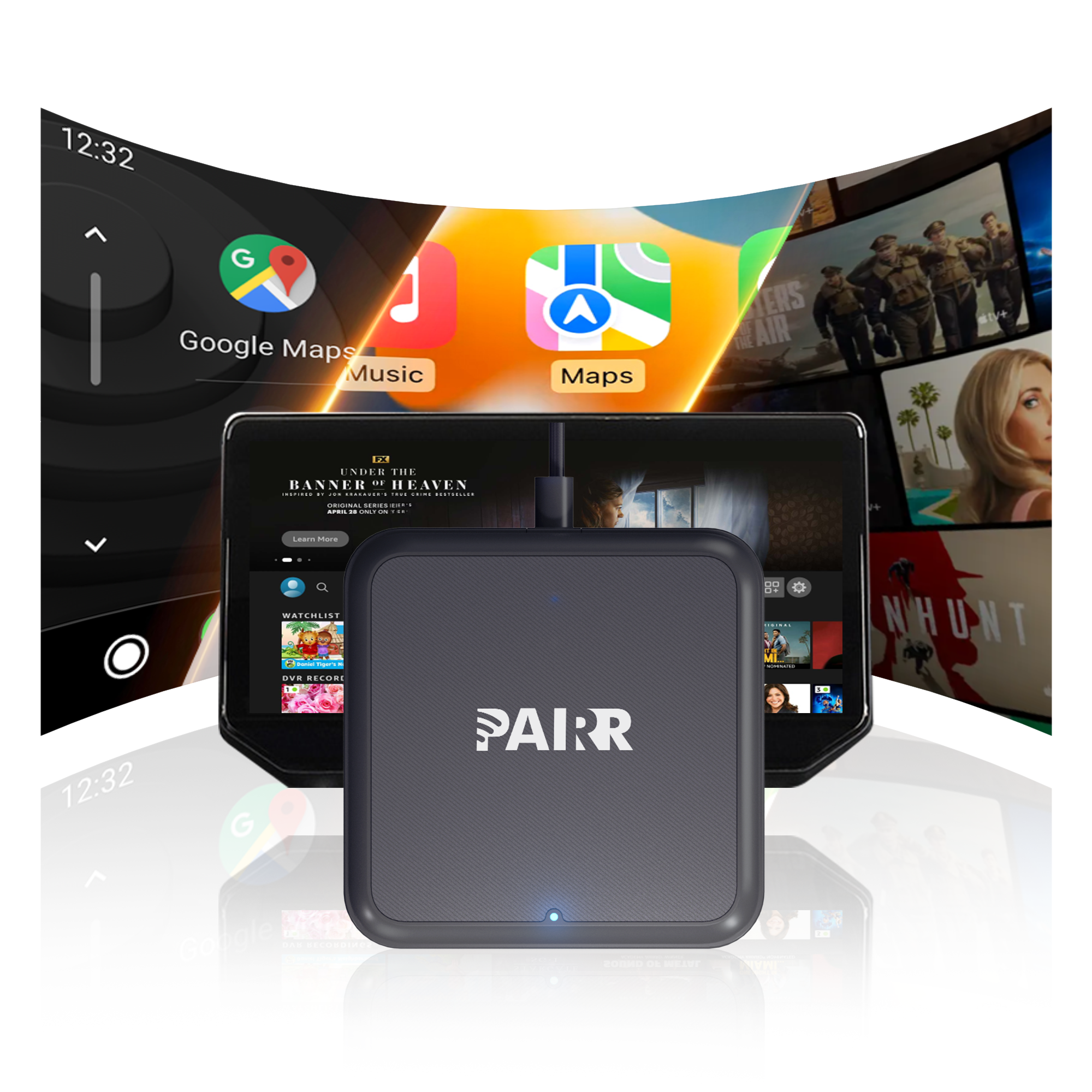 【🎁Father's Day promotion Clearance 50% Off Sale】🎉Pairr TV-HDMI Multimedia Wireless CarPlay+Android Auto Adapter